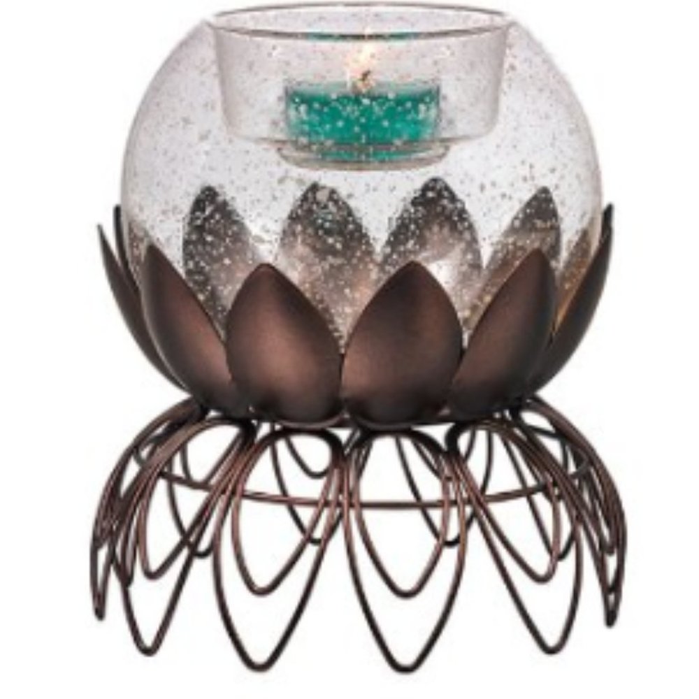 PartyLite Glow-in-the-Dark Tealight Orb Holder